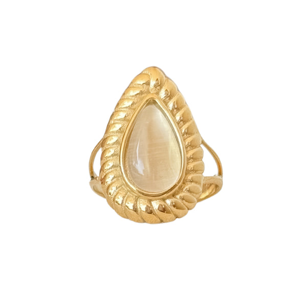 Dune Whisper Adjustable Ring