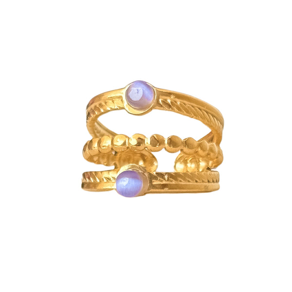 Purple Whisper Ring