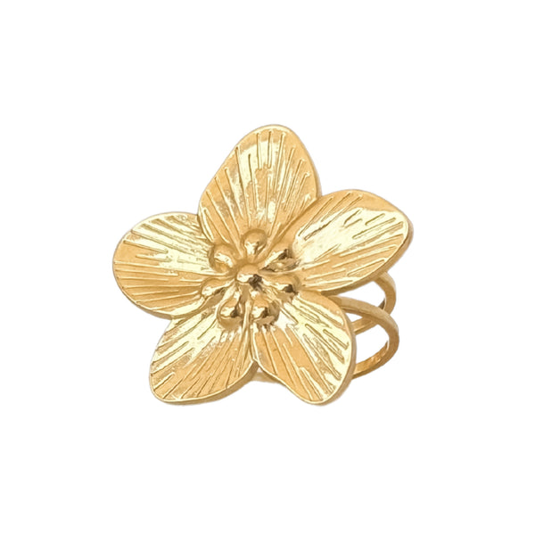 Petals of Paradise Adjustable Ring