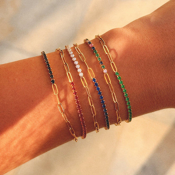 Fusion Tennis Bracelet