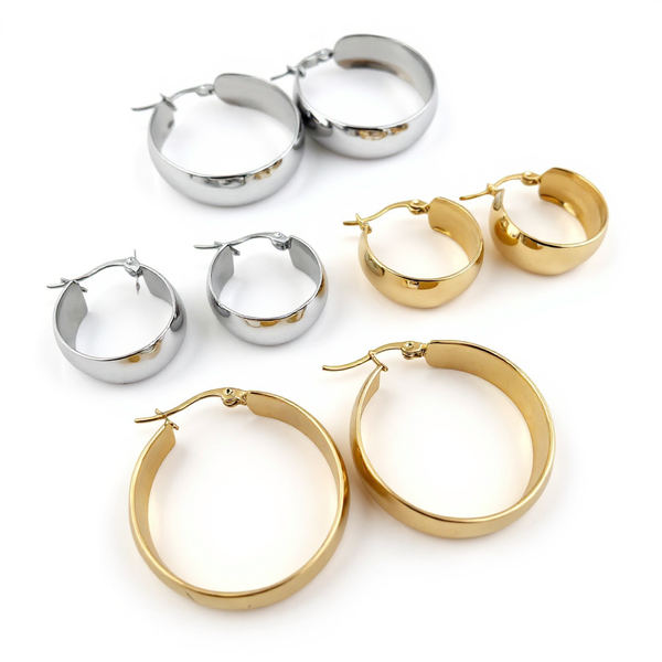 Bold madness Hoops Earrings
