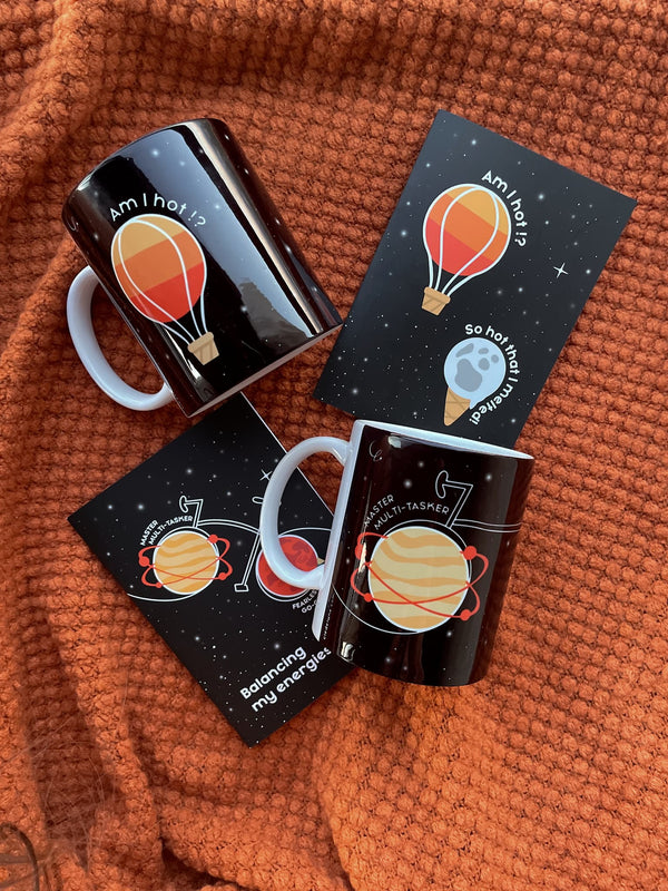 Illustration Double Set - 2 Mugs, 2 Notebooks