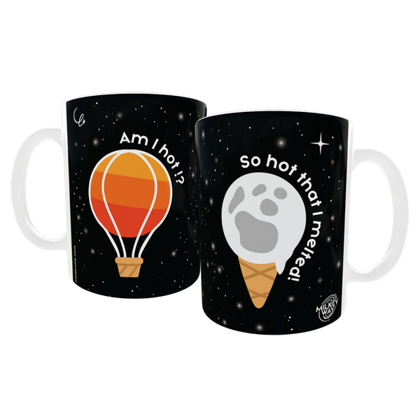 Sun & Moon Cool Hot Mug - Milkey Way Collection