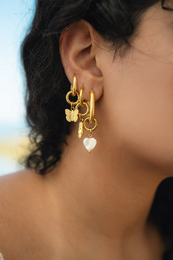 Ballet Dreams Earrings Set - 2 Pair of Earrings, 3 Charms