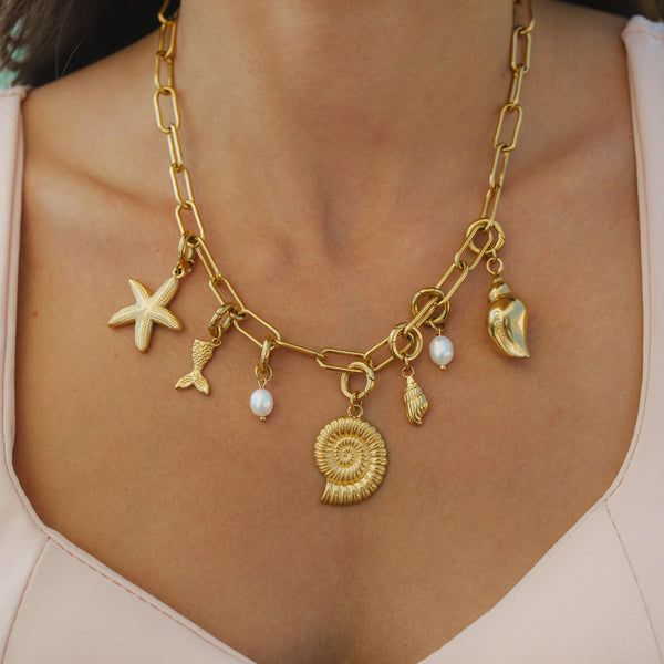 Dreamer Necklace Bundle - 7 Charms and 1 Necklace