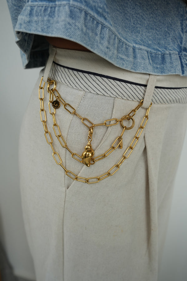 Coastal Lace Necklace & Bracelet Set  - 1 Necklace, 1 Bracelet, 1 Charm