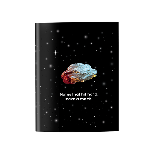 Meteorite A6 Pocket Notebook - Milkey Way Collection