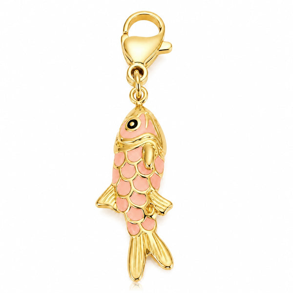 Salmon Flow Fish Charm
