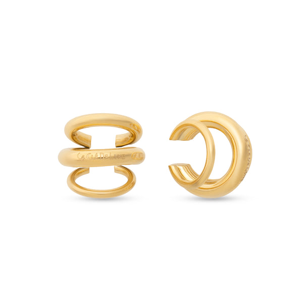 Golden Fusion Ear Cuff - 1 Piece