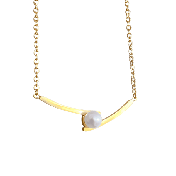 The Minimalistic Pearl Necklace