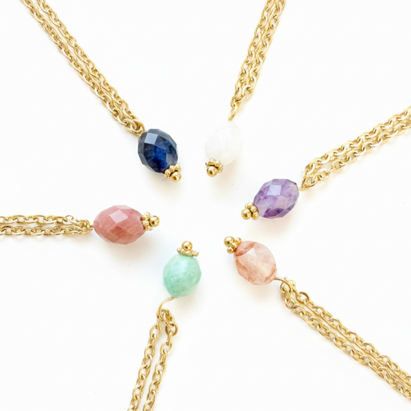 Genuine Stone Energy Necklace