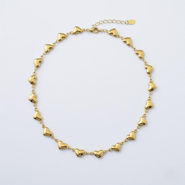 connected hearts necklace