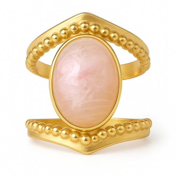 Rose Moon Adjustable Ring