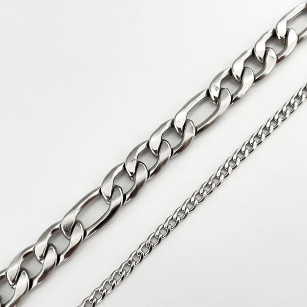 Chain Bracelet Different Thicknesses