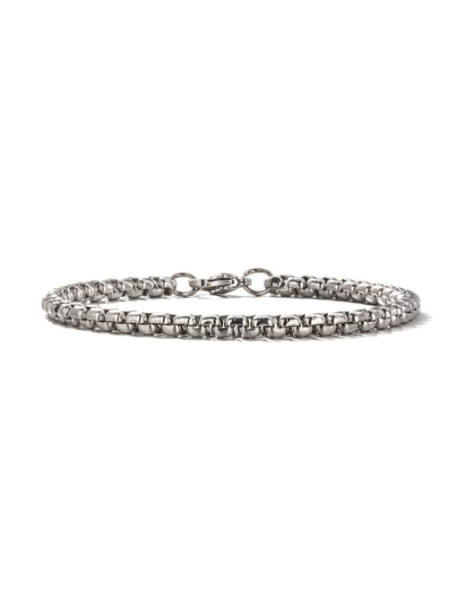 Essential Silver Chain Bracelet