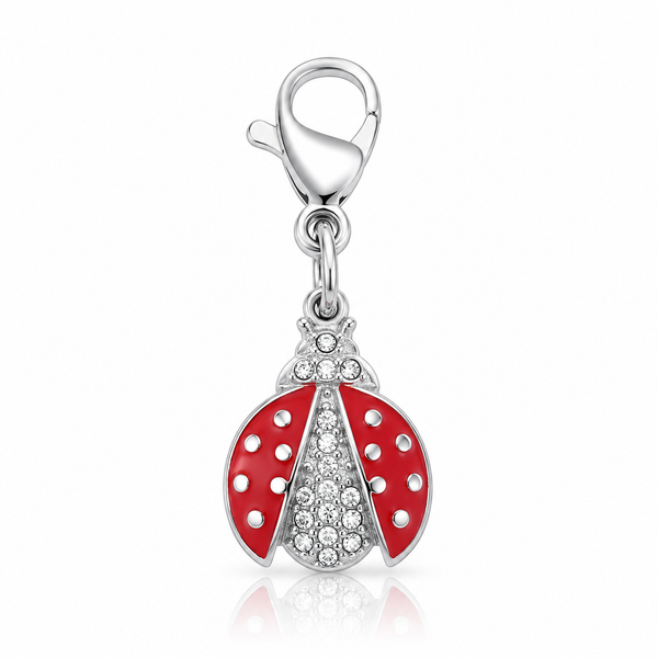 Shiny Large Ladybug Charm