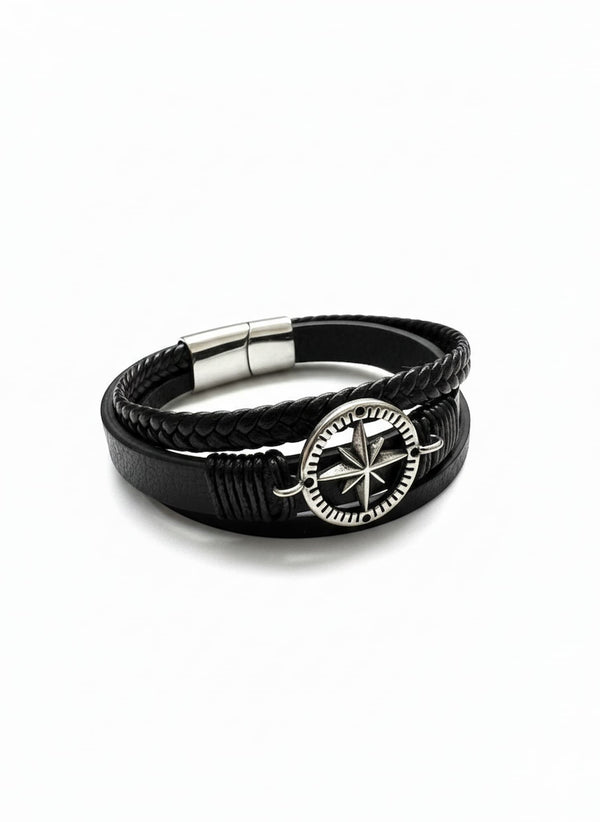 Bold Wrap Leather Bracelet