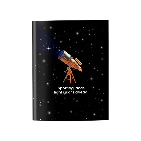 Telescope A6 Pocket Notebook - Milkey Way Collection