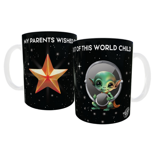 Alien & Star 1 Mug - Milkey Way Collection