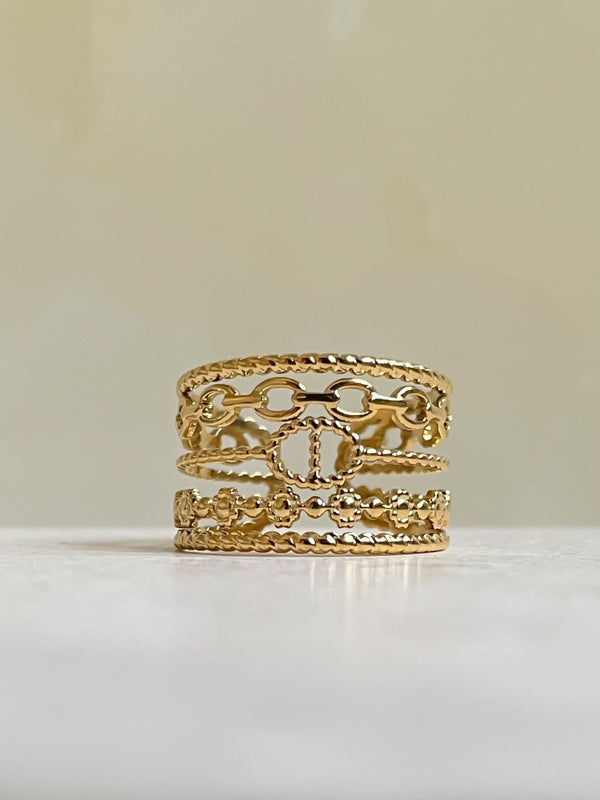 Roman Goddess Ring - Bohemian