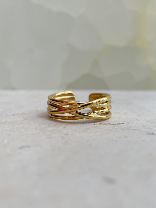 The Thin Layers Adjustable Ring